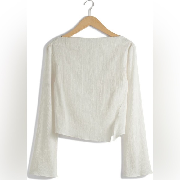 & other stories Boat Neck Top - Picture 3 of 9